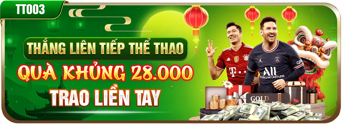 Banner quảng cáo các chương trình khuyến mãi casino